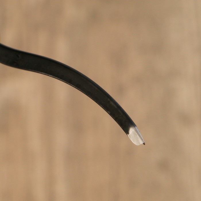 Стамеска-уголок изогнутая 90 градусов 2 мм № 71им