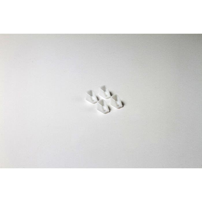 Крепление для полки-сетки KOMANDOR, 4 шт, цвет белое