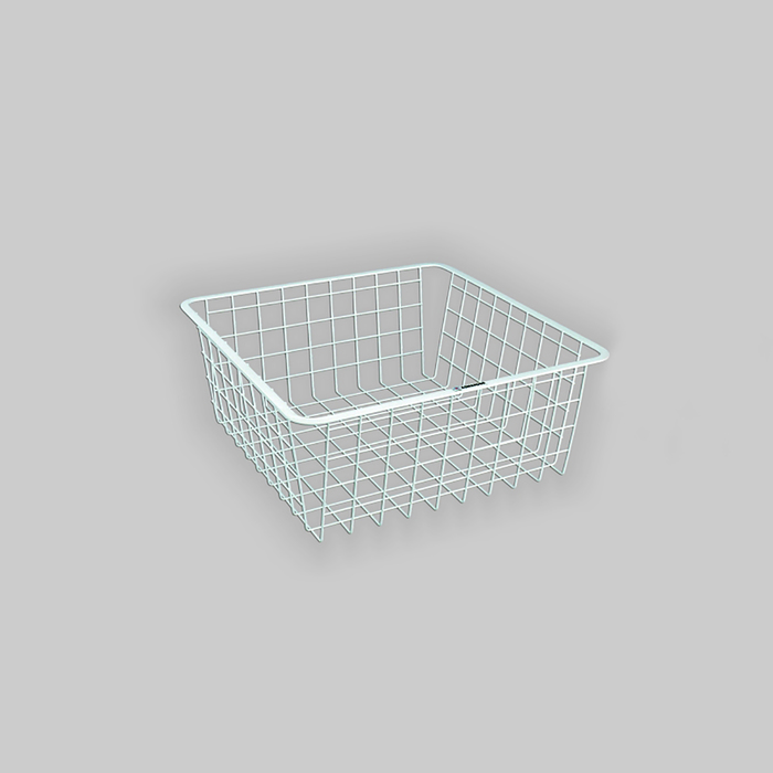 Корзина KOMANDOR, 500х600х160 мм, цвет белая