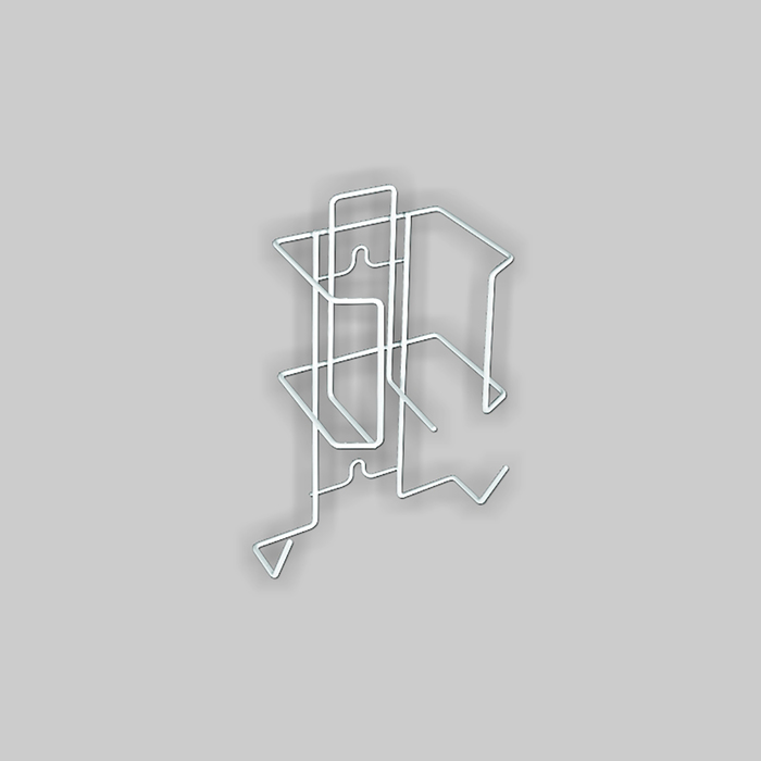 Вешалка для утюга KOMANDOR, цвет белая