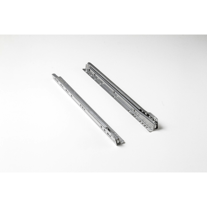 Направляющие для корзин роликовые KOMANDOR, 350 мм, цвет мат. серебро