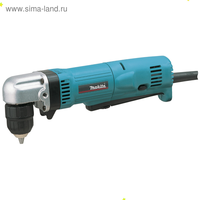 Дрель угловая Makita DA 3011 F 450 Вт 2400 обмин БЗП 10 мм реверс 2582000₽
