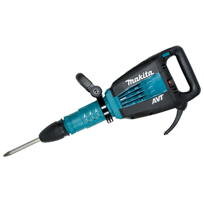 Молоток отбойный Makita HM 1214 C, SDS-max, 1510Вт, 25.7Дж, 950-1900 уд/мин, антивибр, кейс  329051