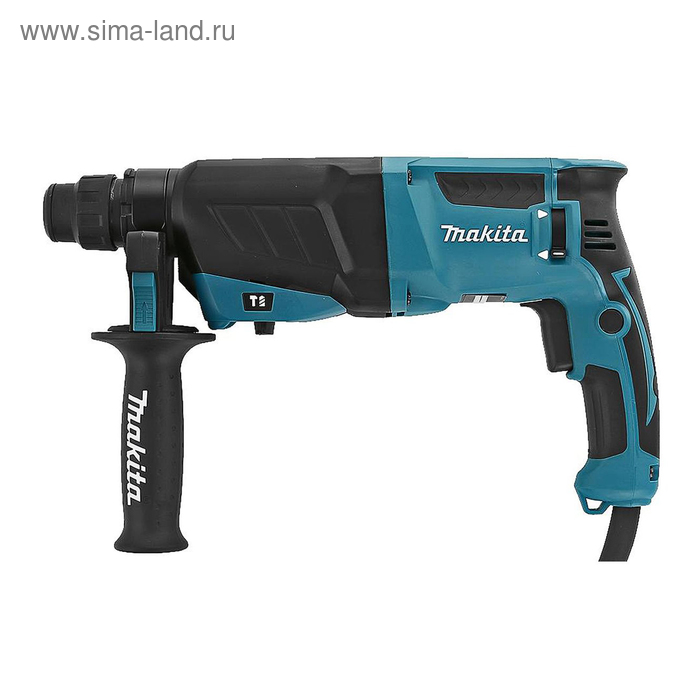 Перфоратор Makita HR 2630, SDS+, 800Вт, 2.9 Дж, 4600 уд/мин, 2.9кг перфоратор makita hr 4003 с sds max 1100вт 2реж 11 4дж 1450 2900 уд мин чемодан