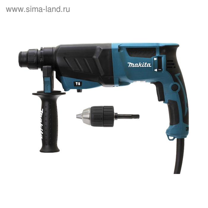 Перфоратор Makita HR 2630 X7, SDS+, 800Вт, 2.9 Дж, 4600 уд/мин, 2.9кг, БЗП с хв-ком SDS-Plus   32905