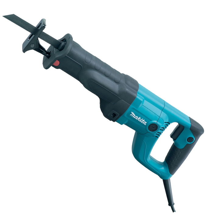 Пила сабельная Makita JR 3050 Т, 1010Вт, 0-2800 об/мин, ход-28мм, рез-255мм, кейс, 3 пилки