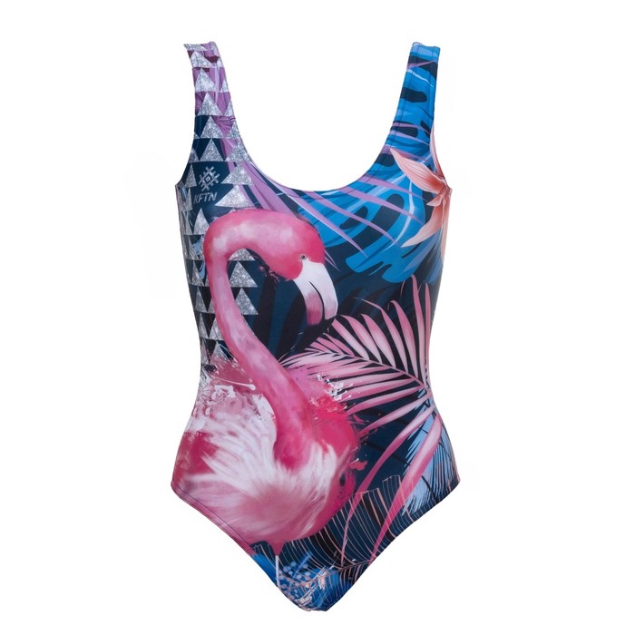 Купальник слитный женский "Фламинго" р-р 40-42