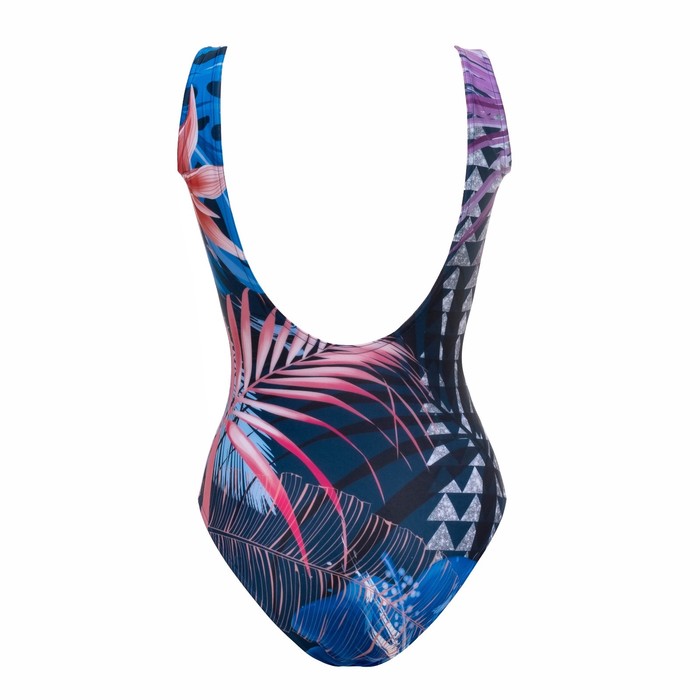 Купальник слитный женский "Фламинго" р-р 46-48