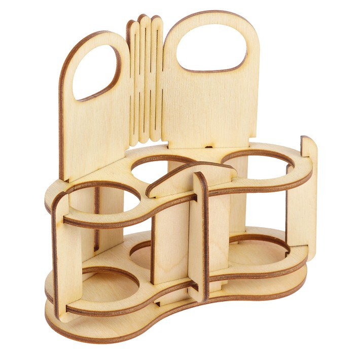 Подставка под масла "Гребешок" для 3 пузырьков