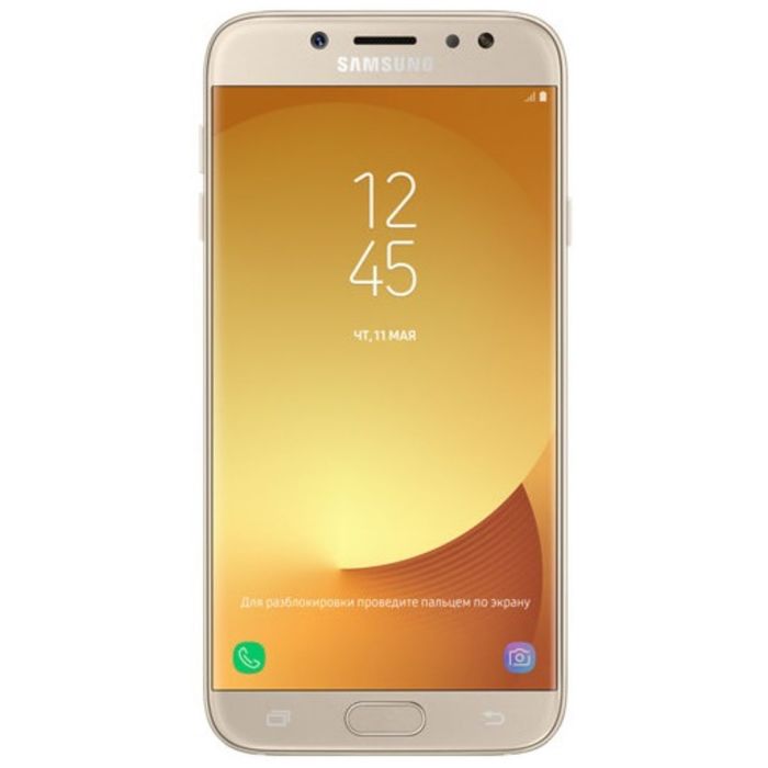 Смартфон Samsung Galaxy J730FM J7(2017) DS Gold* LTE