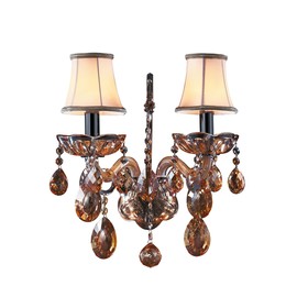 

Бра ACESSO 2х40Вт E14 коньяк 21x37x40см