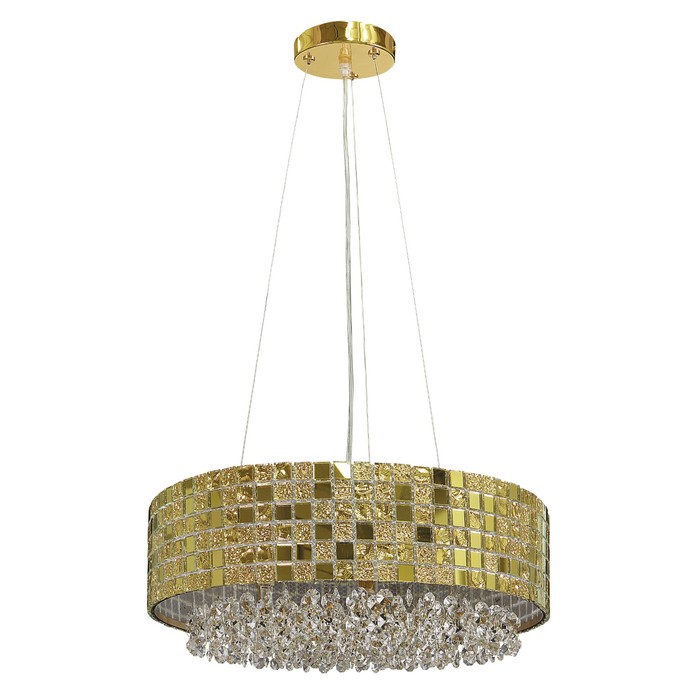 Люстра BEZAZZ 6х40Вт G9 золото 41x90см