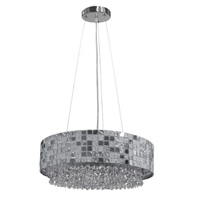 

Люстра BEZAZZ 6х40Вт G9 хром 41x90см