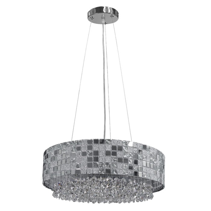 Люстра BEZAZZ 6х40Вт G9 хром 41x90см