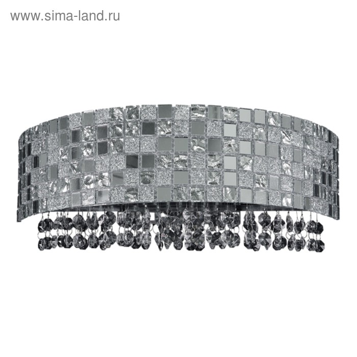

Бра BEZAZZ 2х40Вт G9 хром 17x38x14см