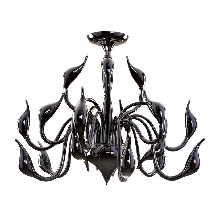 Люстра Cigno 18х20Вт G4 черный 90x70см