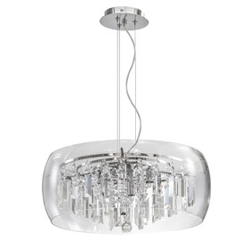 

Люстра ACQUARIO 8х40Вт G9 хром 50x110см
