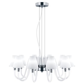 

Люстра BIANCO 10х40Вт G9 хром 60x130см