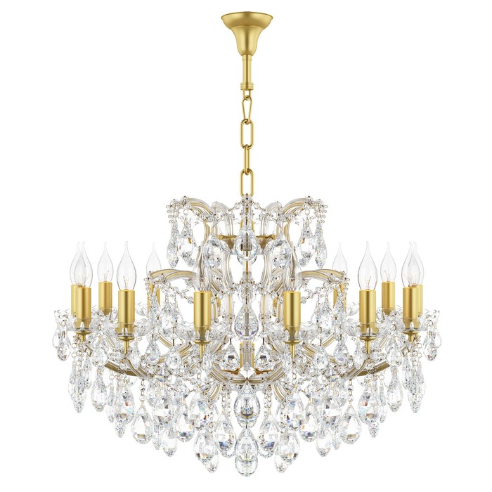 Люстра CHAMPA 15х60Вт E14 золото 80x170см