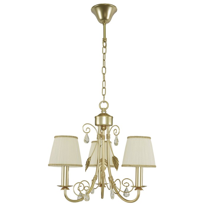 Люстра MODESTO 3х40Вт E14 золото 41x118см