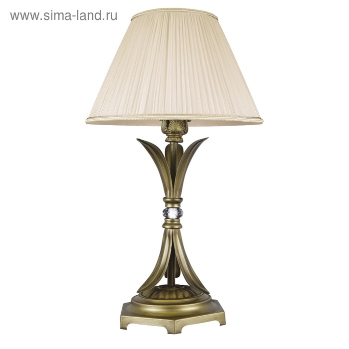 Настольная лампа ANTIQUE 1х40Вт E27 бронза 36x60см
