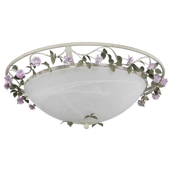 Люстра AIOLA 3х40Вт E27 белый 23x53x25см