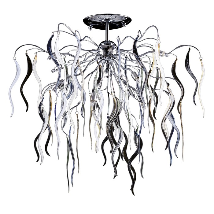 Люстра MOCCO 12х40Вт G9 хром 75x70см