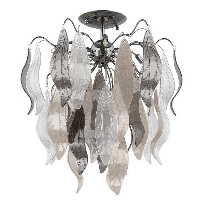 Люстра VETRO 9х40Вт G9 хром 56x60см