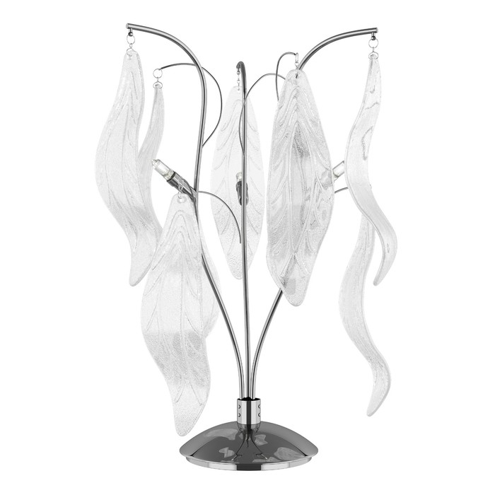 Настольная лампа VETRO 3х20Вт G4 хром 30x50см