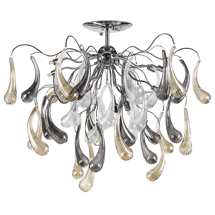 Люстра MANICA 12х40Вт G9 хром 76x62см