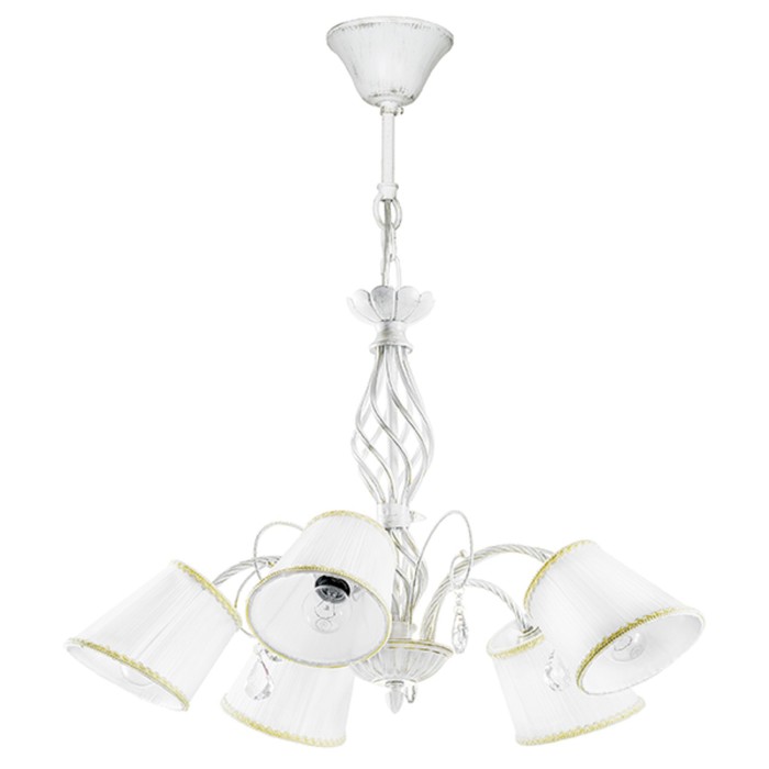 Люстра ESEDRA 5x40Вт E27 белый 65x126см