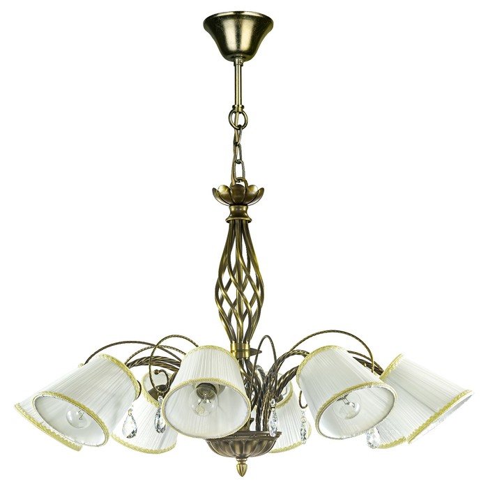 Люстра ESEDRA 8x40Вт E27 бронза 87x174см