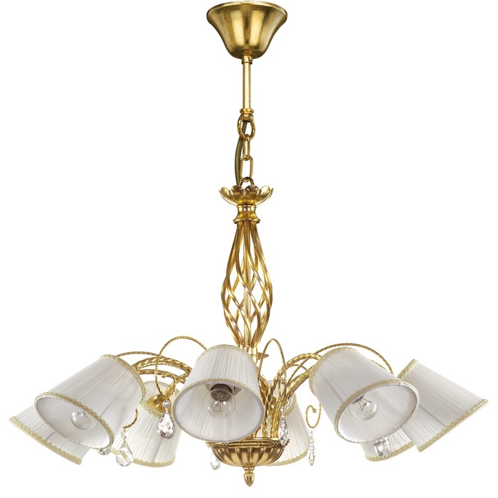 Люстра ESEDRA 8x40Вт E27 золото 87x174см