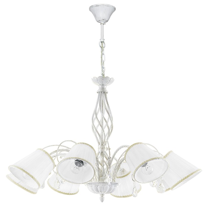 Люстра ESEDRA 8x40Вт E27 белый 87x136см