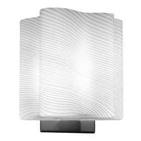 

Бра NUBI 1х40Вт E14 хром, белый 16x20x18,5см