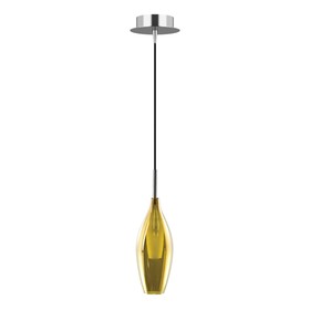 

Светильник PENTOLA 1х25Вт G9, хром, оливковый 10x130 см