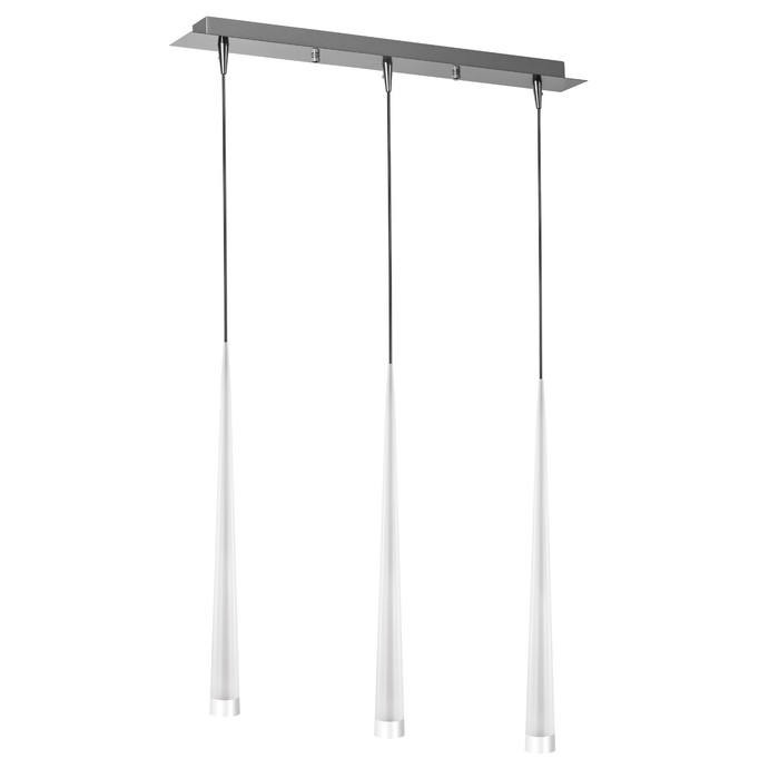 Светильник PUNTO 3х25Вт G9 хром, белый 6x55x130см