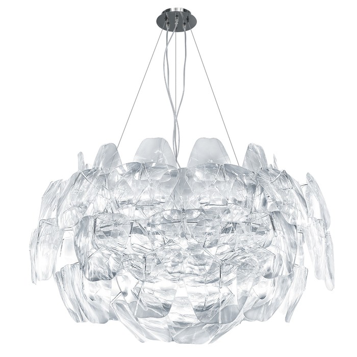 Светильник PLANARIA 3х40Вт E27 акрил, хром 110x150см