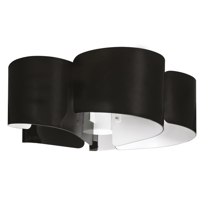 Люстра PITTORE 5х40Вт E27 черный, белый 64x29см