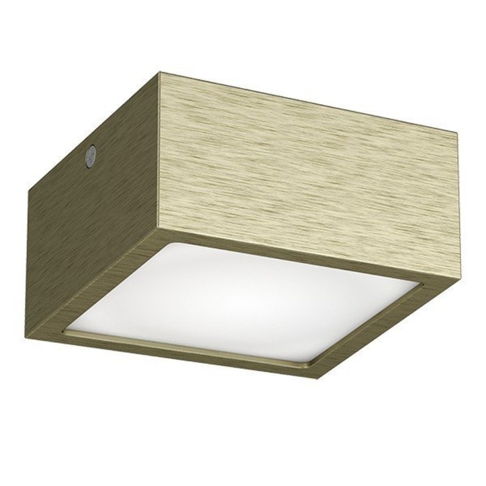 Светильник ZOLLA 10Вт LED 3000K зеленая бронза 10x10x5,5см