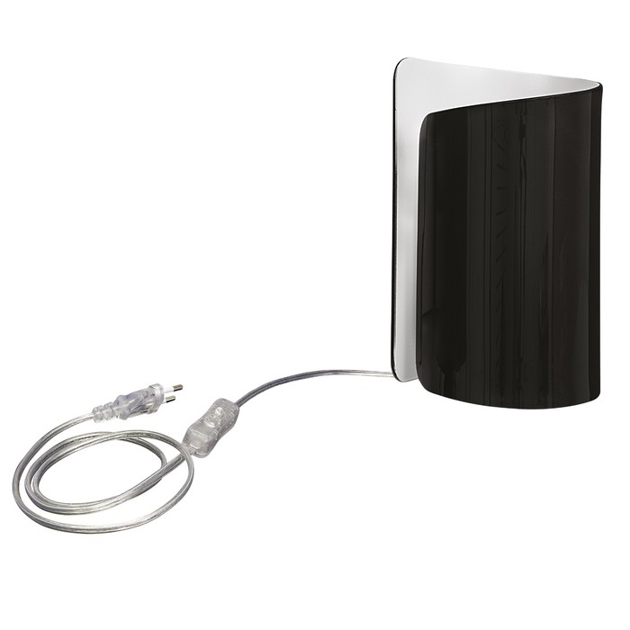 Настольная лампа PITTORE 1х40Вт E27 черный, белый 13x15x24,5см