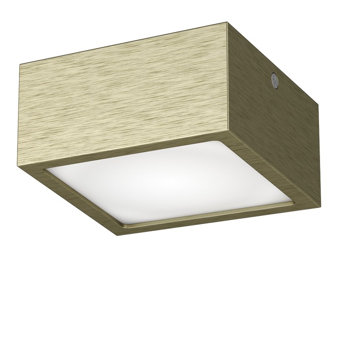 Светильник ZOLLA 10Вт LED 4000K зеленая бронза 10x10x5,5см