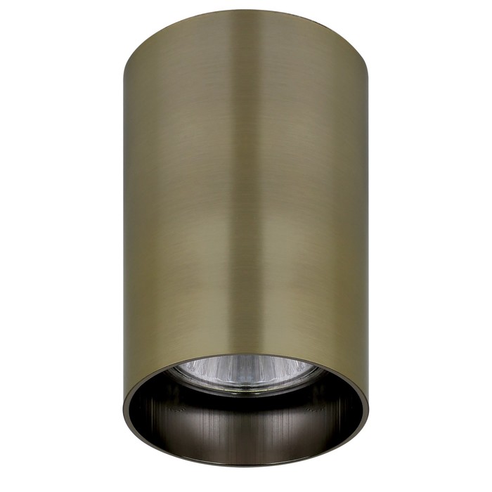 Светильник RULLO 50Вт GU10 бронза 6x6x10см