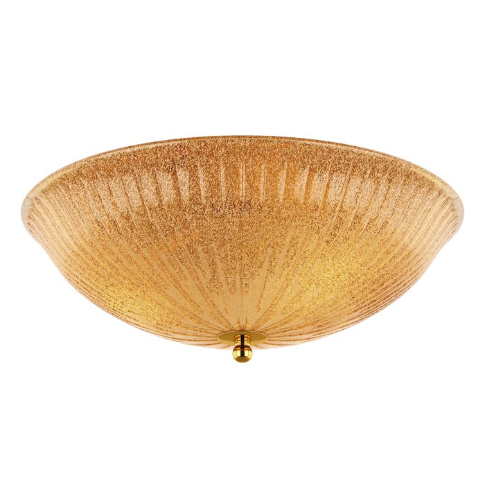 Люстра ZUCCHE 3х60Вт E27 янтарь 40x13см