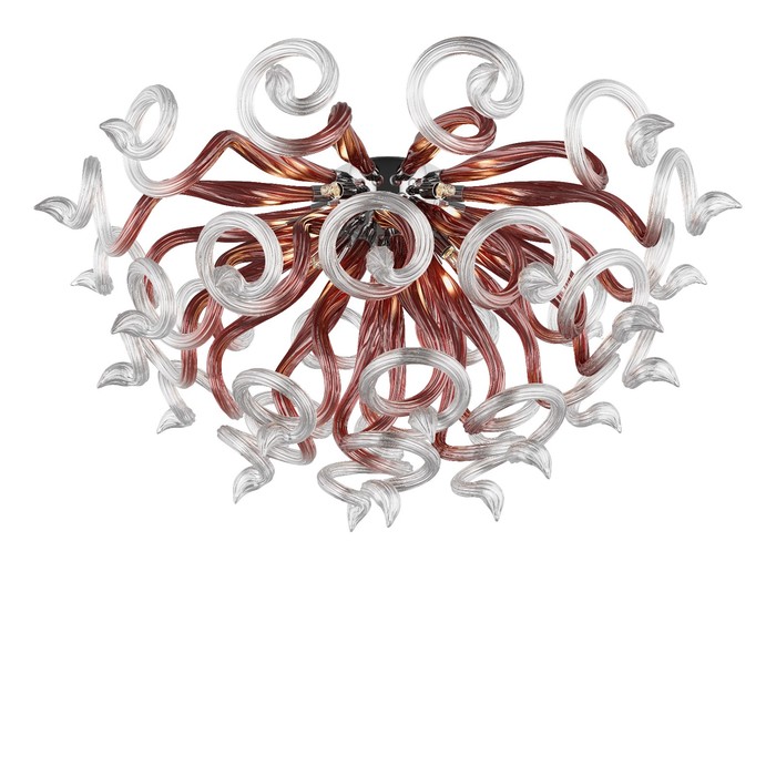 Люстра MEDUSA 9x40Вт G9 кофе 78x38см