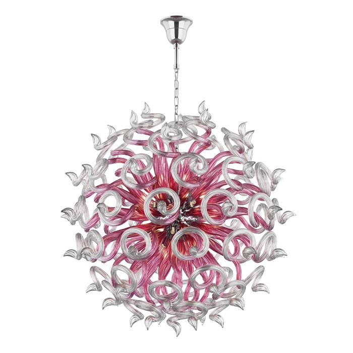 Люстра MEDUSA 18x40Вт G9 розовый 80x190см