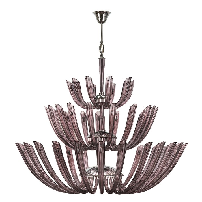 Люстра TROFEO 54х6Вт G9 дымчатый 150x260см