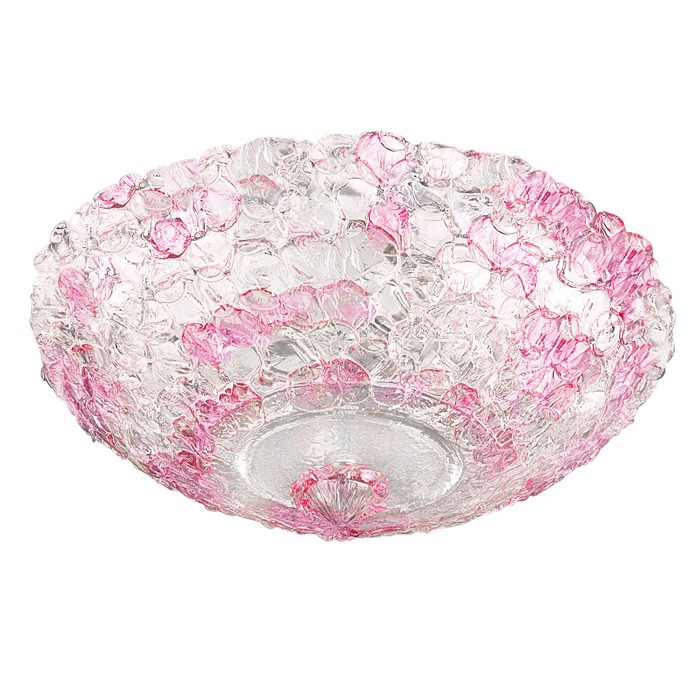 Люстра MURANO 10х40Вт E14 розовый 52x15см