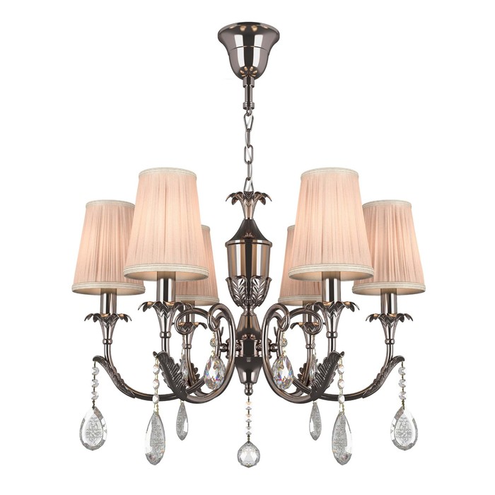 Люстра CAPPA 6х40Вт E14 хром 64x178см