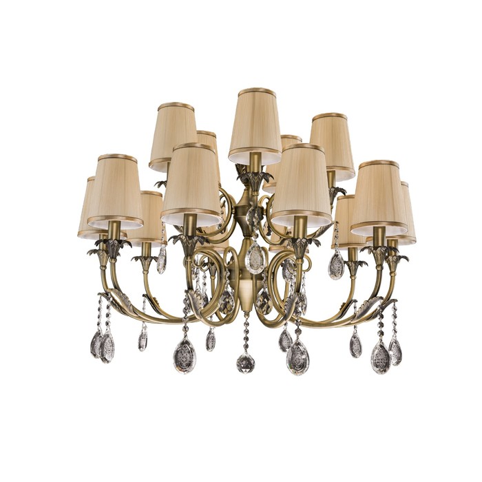 Люстра CAPPA 15x40Вт E14 бронза 91x204см